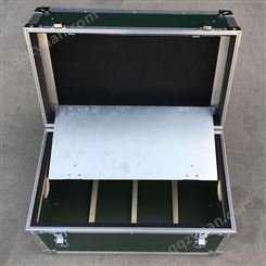 防振航空箱订制 带拉杆包装箱厂家 设备箱工具箱包生产找长安三峰铝箱厂
