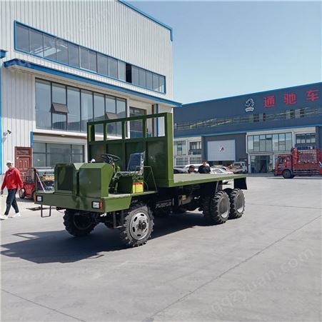 加工定制 工程平板车 拉土拉砖运输车 木材毛竹运输车