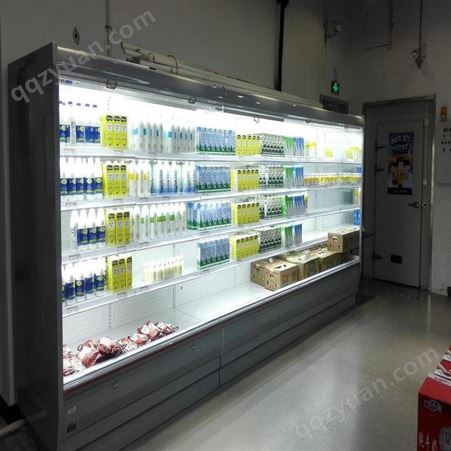 雪迎供应商用风幕柜水果酸奶保鲜柜烧烤串串点菜柜商用超市冷藏柜