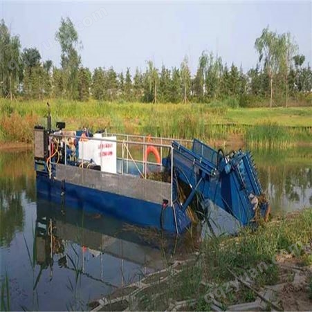 恒川机械 水浮萍收割船 湖面割草船 水葫芦打捞船操作简便