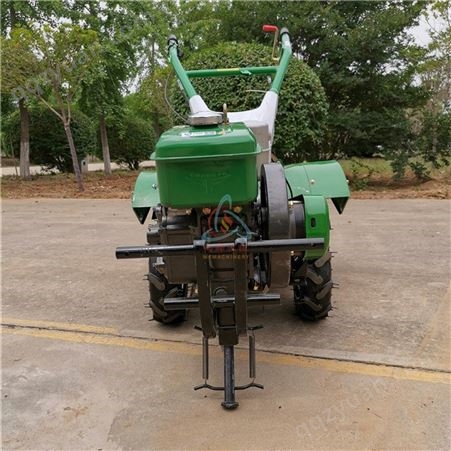 西瓜种植小型耕地机 果园施肥开沟机 一机多用柴油旋耕机