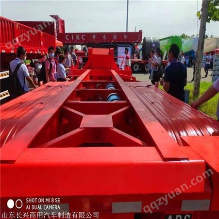 7米运输集装箱半挂车 长兴 13米集装箱运输 厂家生产
