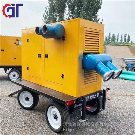 冀勘物探 水冷柴油机 商用应急 排水泵 JT-CXT-200