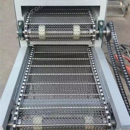 川达厂家专业生产耐高温烘干网带输送机 果蔬爬坡式不锈钢网带输送机