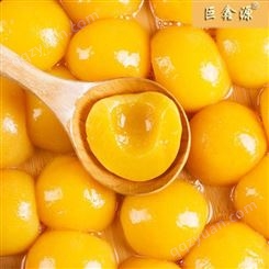 巨鑫源工厂供应生产 即食黄桃罐头 山东厂家批发 加工生产 桃罐头