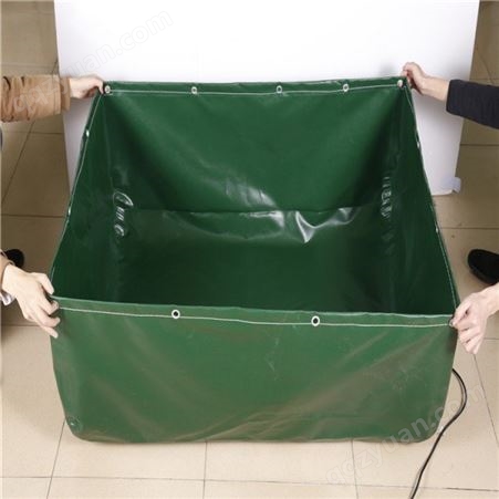 批发出售 有机硅帆布鱼池 防水养殖篷布水池 欢迎来电