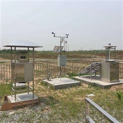 太阳能无线气象站  农情监测站基本6要素 一体式立杆气象站立杆