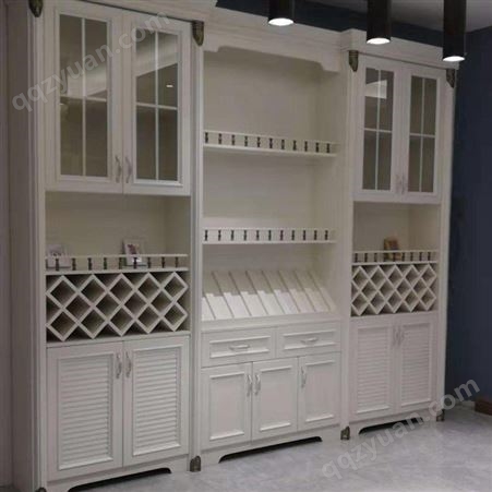 佛山百和美全铝酒柜 靠墙餐边酒柜 创意酒瓶陈列架定制