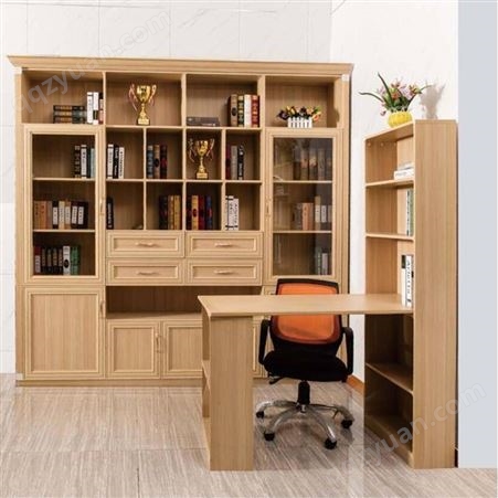 家用书柜定制 房间全铝书柜 书房办公室文件书架 收纳空间改造