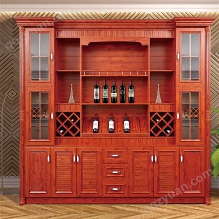 佛山百和美全铝酒柜 靠墙餐边酒柜 创意酒瓶陈列架定制