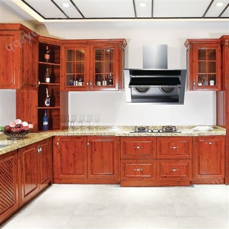 百和美铝合金橱柜 全铝厨房柜 厨房全铝收纳储物柜