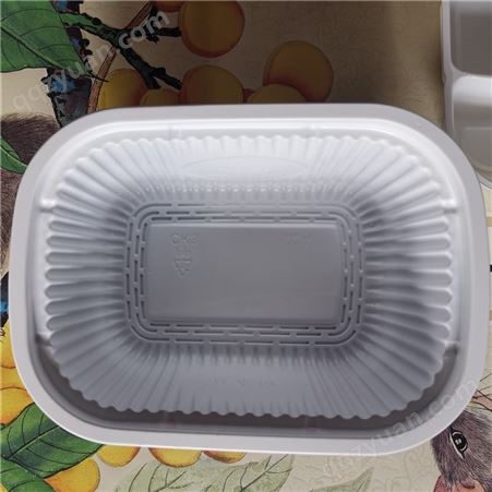 多规格长方形吸塑盒 黑色长方形塑料盒 速食食品吸塑盒生产