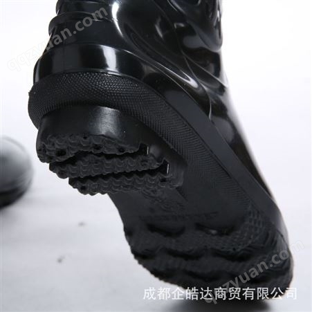 厂价直销批发黑色高筒劳保雨鞋橡塑底耐酸碱工地雨鞋