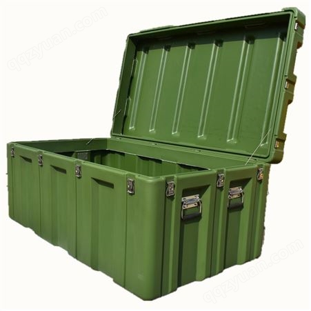 百世盾军绿色滚塑安全边防装备箱/野营训练器材箱可定制 防护箱