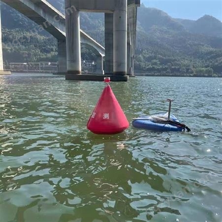 水上工程塑料警戒浮标体 直径700900小河道施工警戒标志天蔚