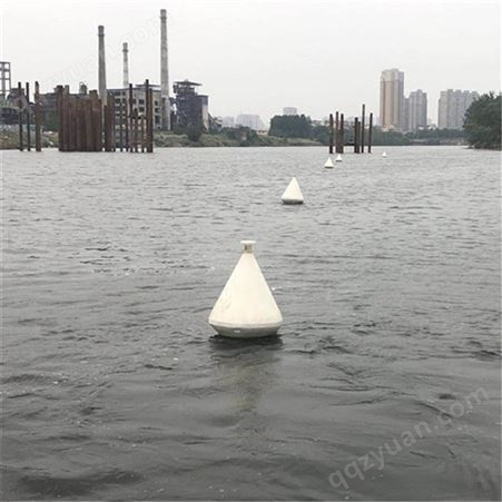 天蔚拦船锥形塑料聚乙烯材质警示浮标直径700900浮鼓
