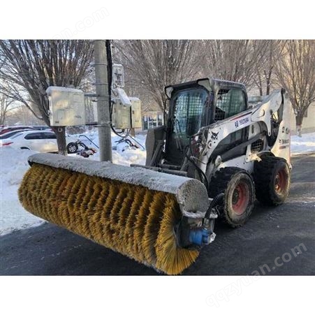 汽车扫雪除雪头 扫雪滚刷清扫器 卡车配扫雪设备 快速除雪车