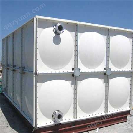 方形玻璃钢组合式大型消防水箱 防腐蚀SMC蓄水设备