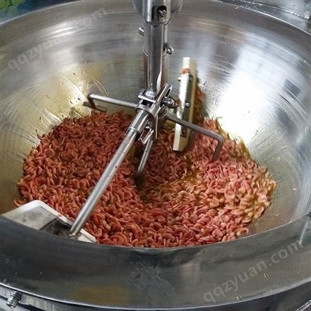 隆迈行星搅拌牛肉酱炒锅 炒牛肉酱机器设备 自动炒酱锅
