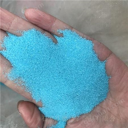 染色彩砂厂家 防水卷材用烧结彩砂 金属瓦彩砂