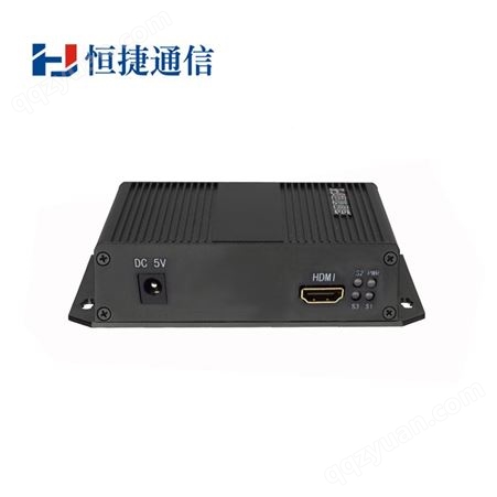 恒捷通信  HJ-GAN-HDMI01-4K 高清视频光端机 光纤传1路4KHDMI+1路音频+1路数据 4K高清无延时