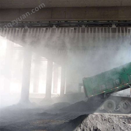 西安微米级干雾降尘设备 厂矿砂石场喷雾降尘