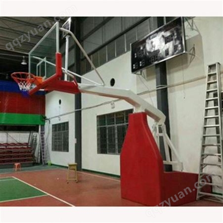 移动液压篮球架价钱合理 滨海凹箱式篮球架厂家现货供应
