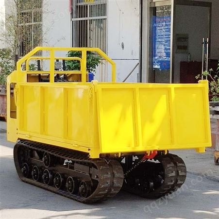 小型常柴1吨履带运输车 座驾式1.5吨爬山虎农用运输车