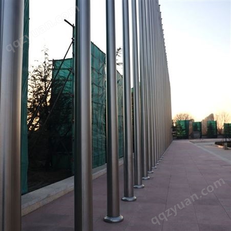 不锈钢旗杆锥形一次成型工艺12米18米学校企业广场户外活动