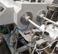 正翼65机型PVC塑料双腔管材挤出机生产机器