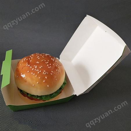 免折汉堡纸盒 西式快餐包装盒 西餐点心盒 外卖打包盒批发定制