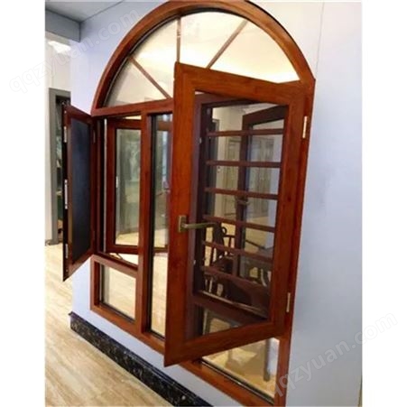 天津铝木一体窗价格 系统门窗铝木门窗 送货安装