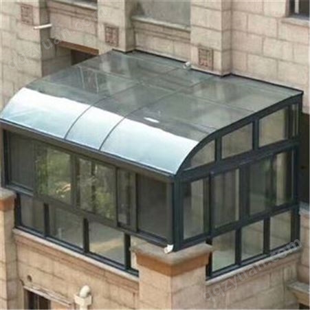 铝合金阳光房定制 铝合金门窗加工 花园露台阳光房 质量可靠