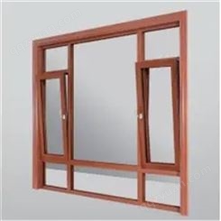 铝木一体窗生产厂家 加工铝木门窗 型号齐全