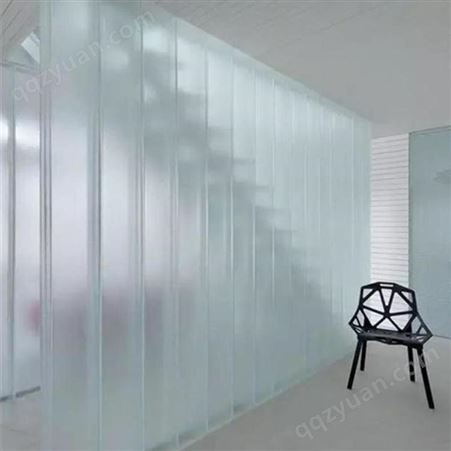 U型钢化玻璃 U型夹丝玻璃 格美特彩色槽型玻璃 钢化彩釉U型玻璃隔断 布纹U型玻璃定制