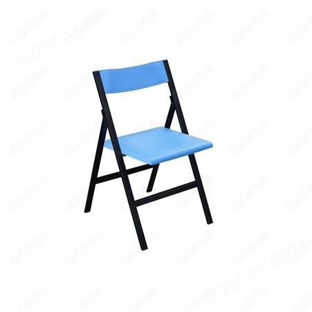 广东厂家定制白色塑料座椅靠背方管室内户外展会办公培训塑钢折叠椅